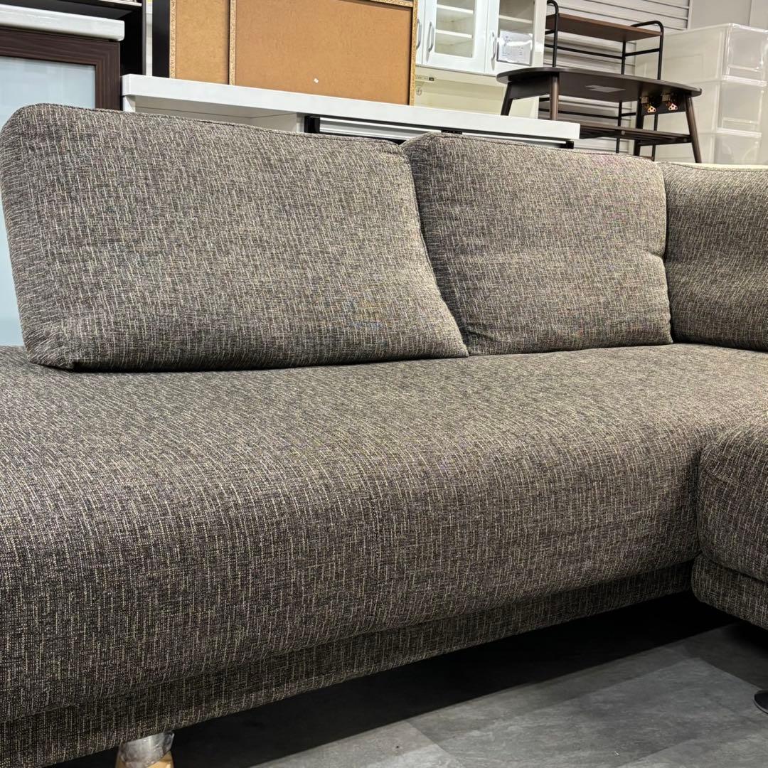 札幌限定 高級カウチソファ グレー ファブリック ボーコンセプト C30