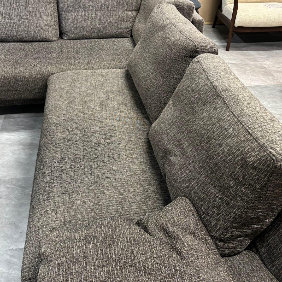 札幌限定 高級カウチソファ グレー ファブリック ボーコンセプト C30