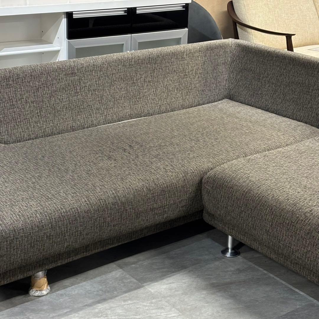 札幌限定 高級カウチソファ グレー ファブリック ボーコンセプト C30