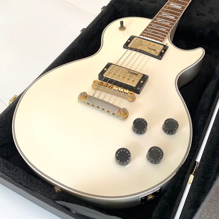 国産フジゲンメイド/贅沢な仕様】Coolz ZLC-1 レスポールカスタム 白