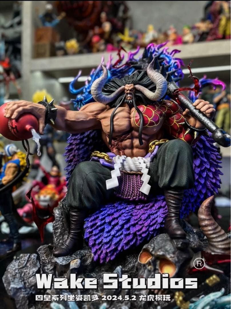 ワンピース 百獣【元四皇】カイドウ フィギュア ガレージキット - メルカリ