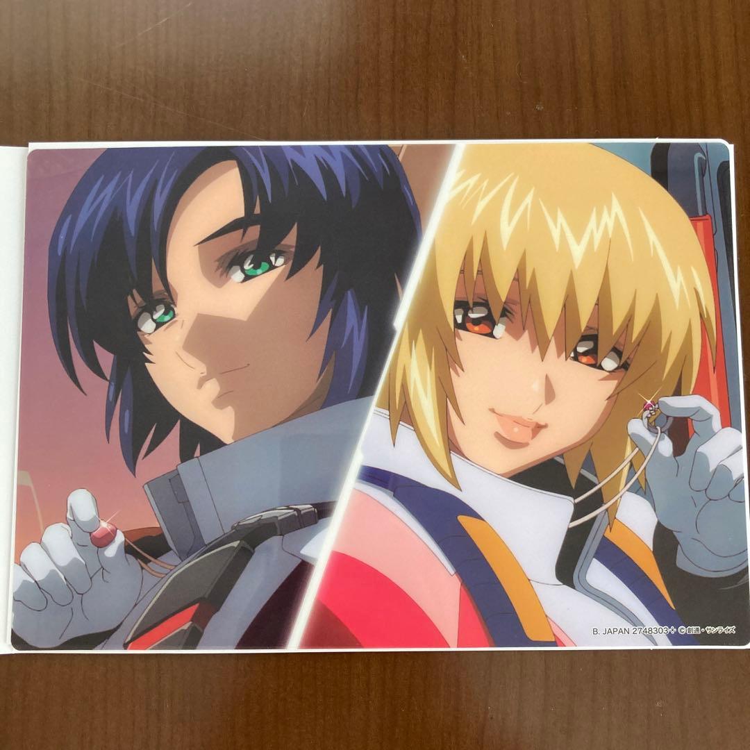 アスカガ アスラン カガリ ガンダムseed クリアファイル クリアカード