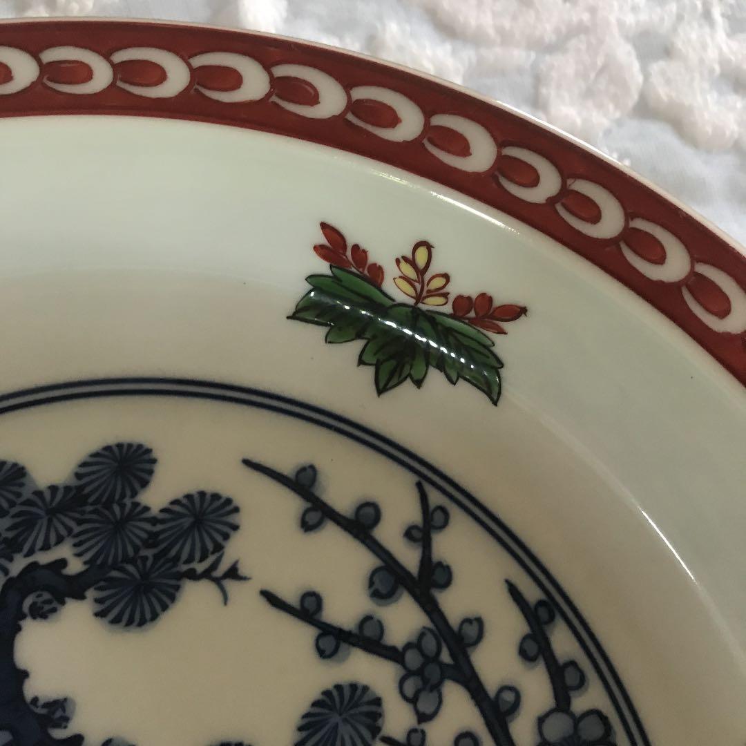 源右衛門 桐箱入り 松竹梅鉢皿