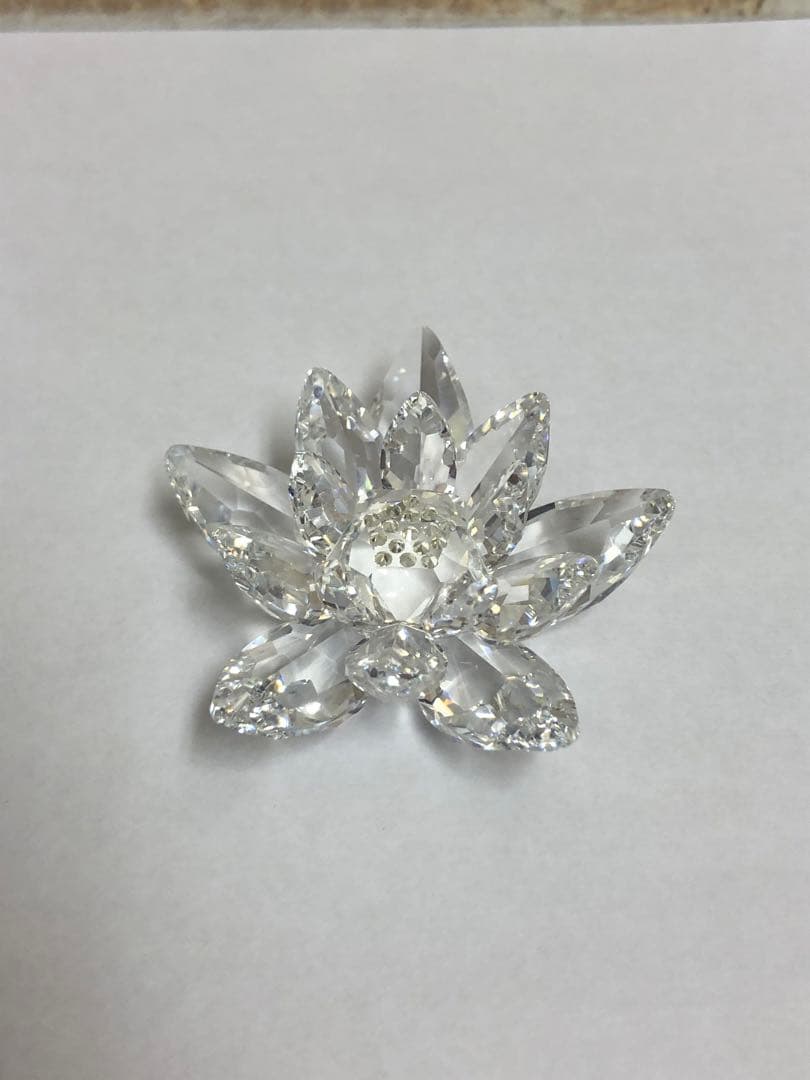 【美品】スワロフスキー フィギュリン 睡蓮