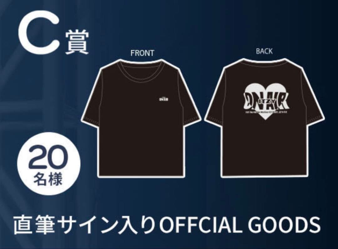 ITZY 直筆 サイン Tシャツ - メルカリ