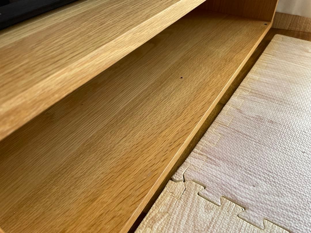 【廃盤商品】　無印良品　スタッキングキャビネット　オーク材