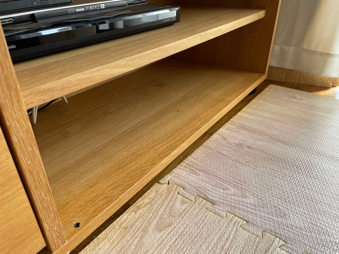 【廃盤商品】　無印良品　スタッキングキャビネット　オーク材