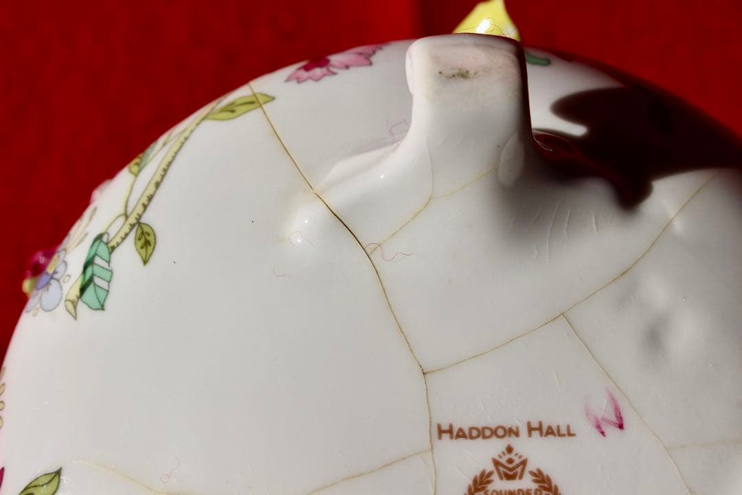 イギリス雑貨・かわいい陶磁器【MINTON ミントン　ハドンホール　陶花】