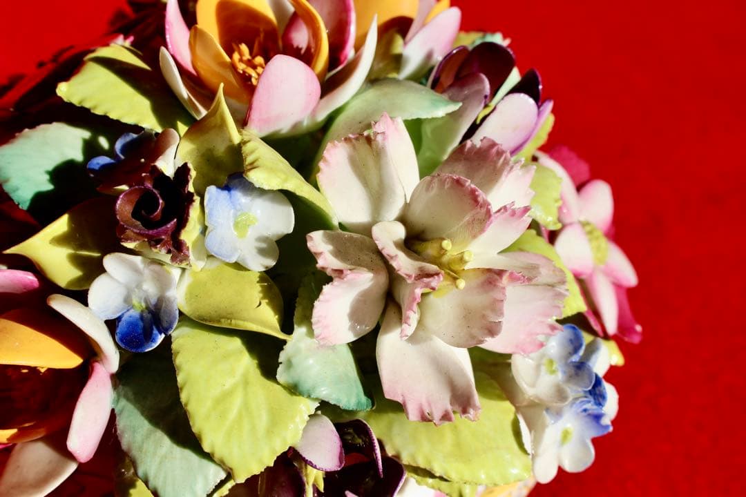 イギリス雑貨・かわいい陶磁器【MINTON ミントン　ハドンホール　陶花】