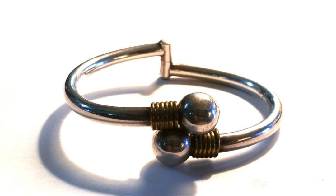 Vintage Navajo Mexico シルバー925 ブレスレット