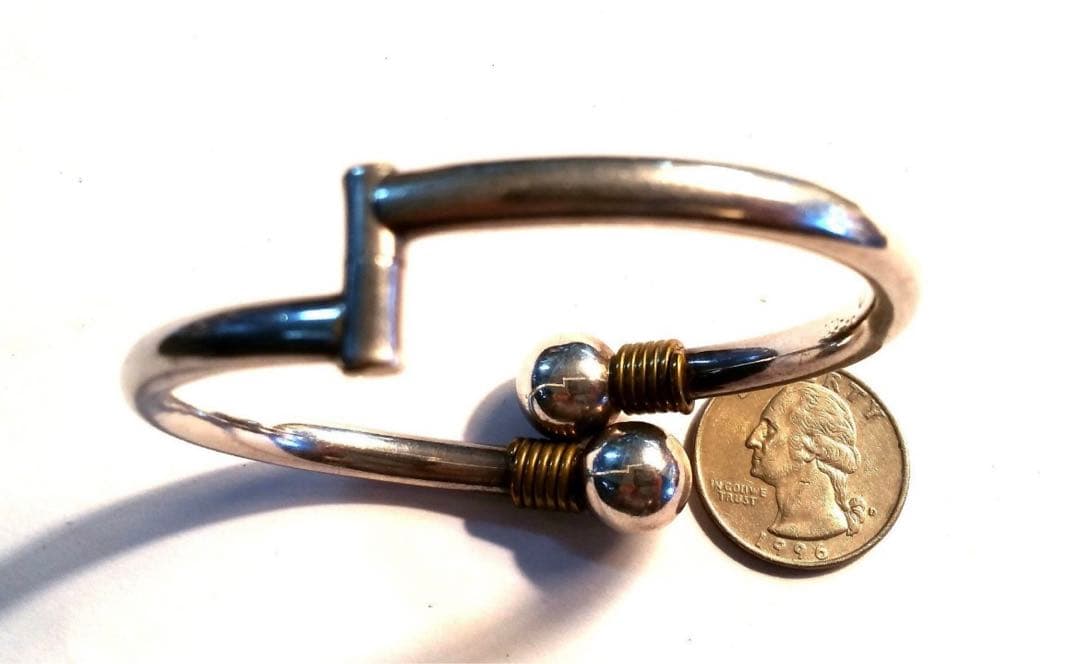 Vintage Navajo Mexico シルバー925 ブレスレット