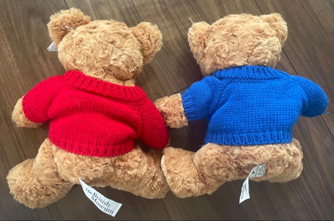 新品！Eco bear ぬいぐるみペア　お誕生日　クリスマスプレゼント