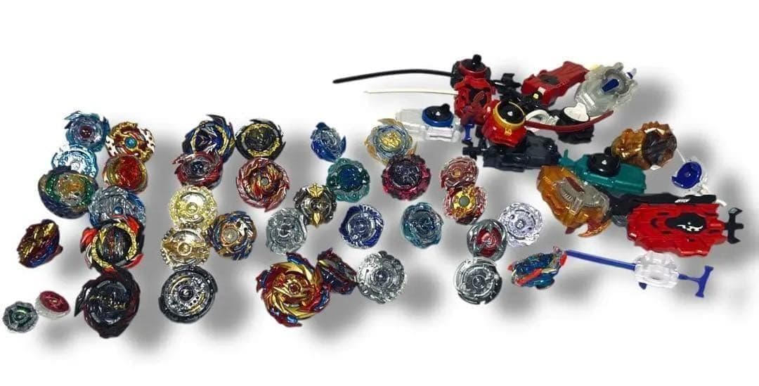 ベイブレード 34個 バースト X ランチャー 14個 スタジアム 2個 まとめ