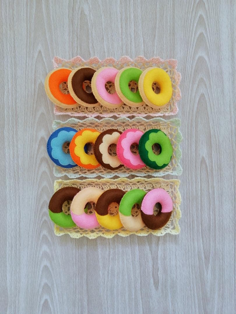 フェルトのおままごと☆ドーナツセット - メルカリ