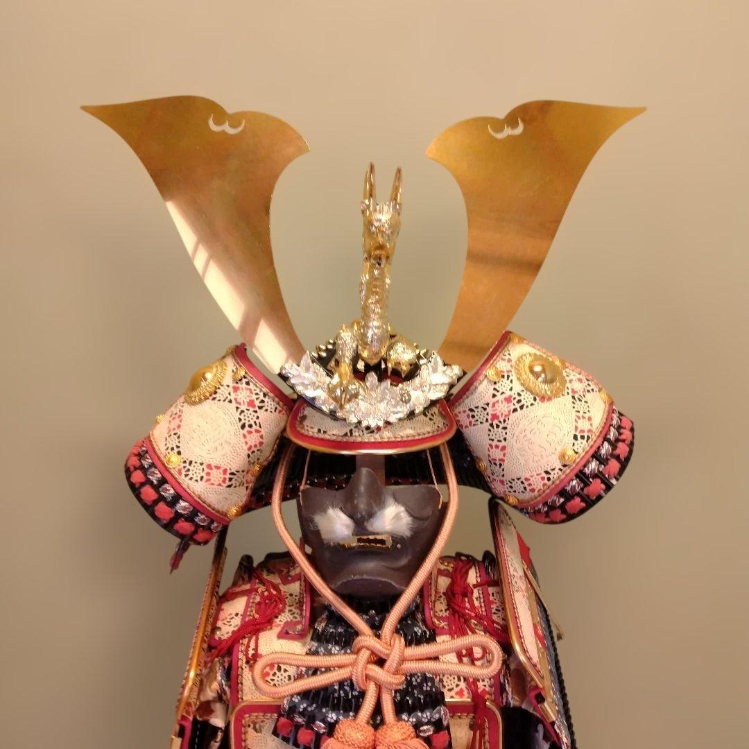 龍玉作　五月人形　鎧兜