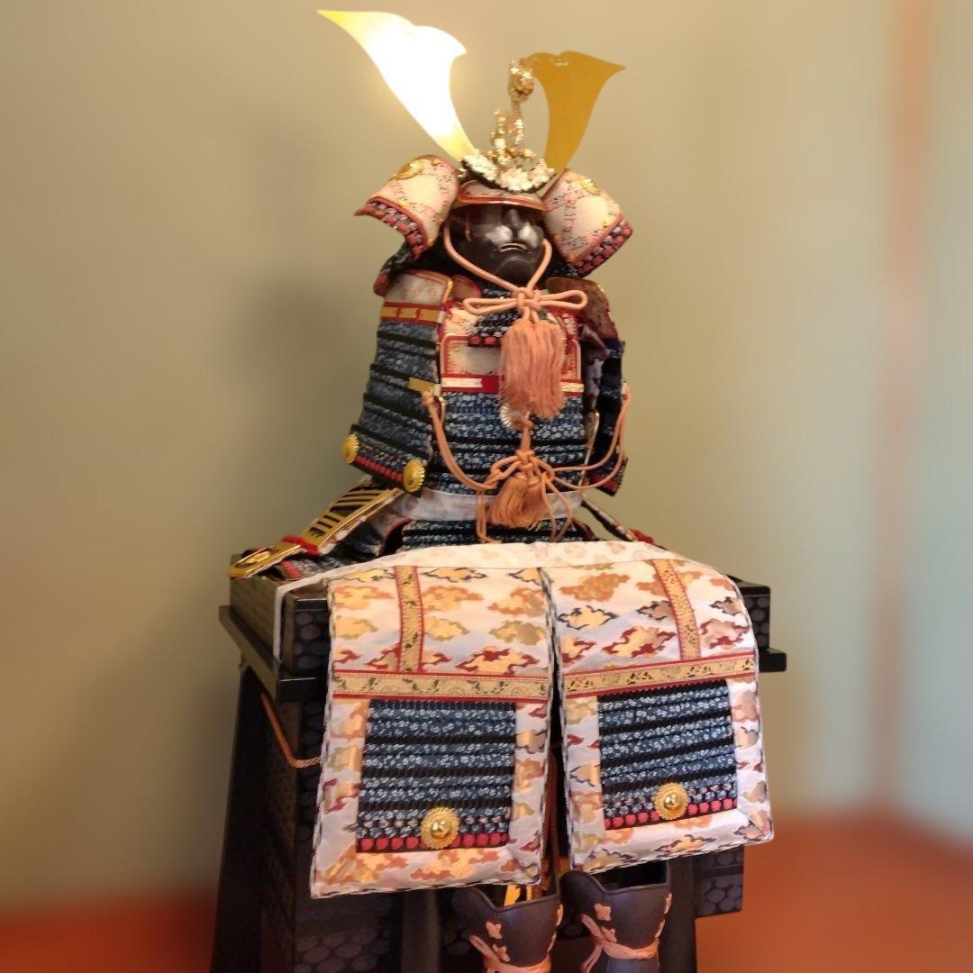 龍玉作　五月人形　鎧兜