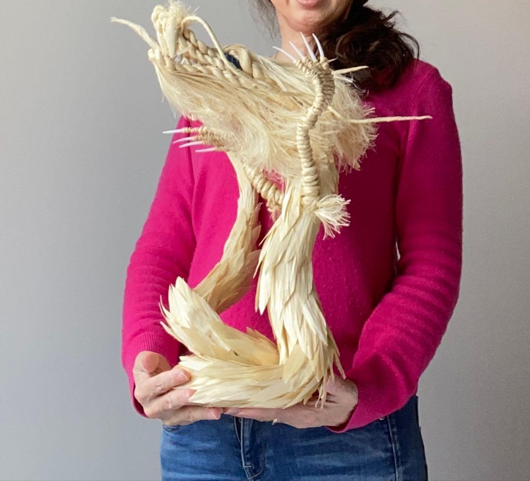 あなたの為に神聖な麻で作る龍神。