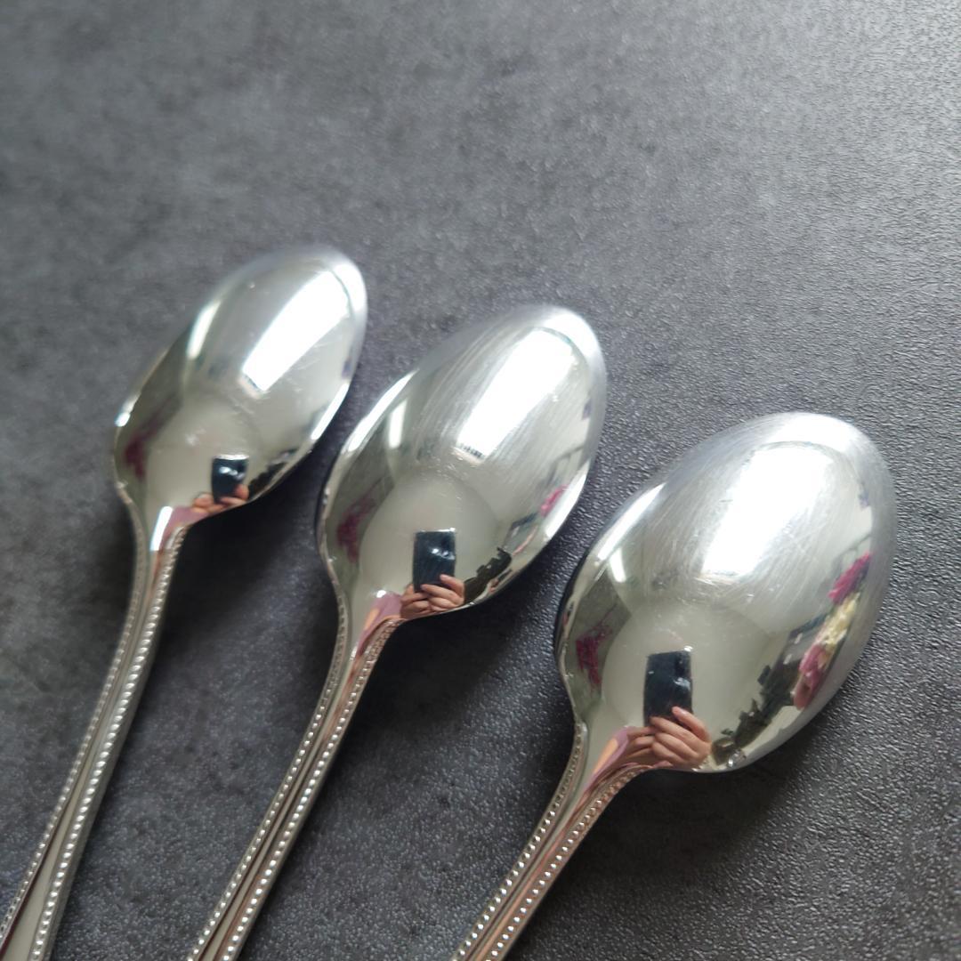 極希少 クリストフル パール ティースプーン 3点