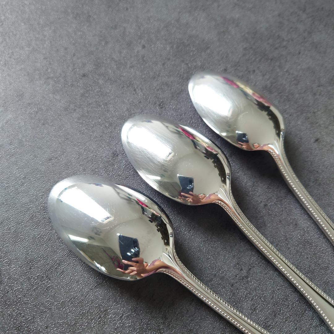 極希少 クリストフル パール ティースプーン 3点