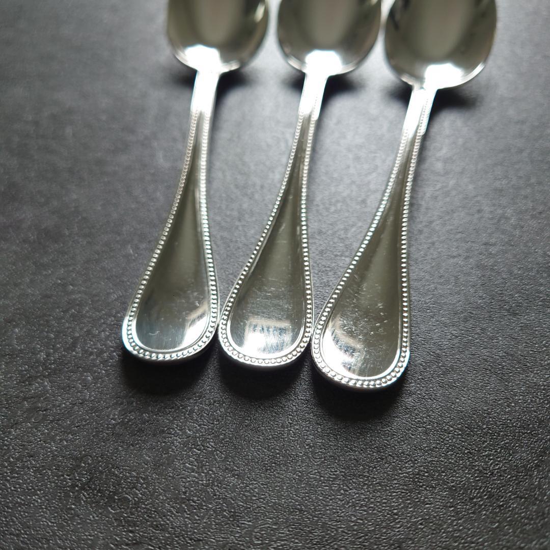 極希少 クリストフル パール ティースプーン 3点