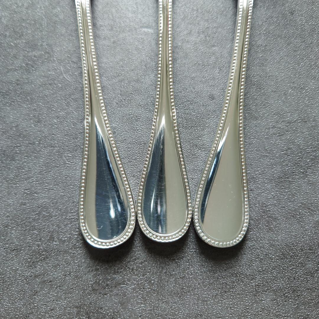 極希少 クリストフル パール ティースプーン 3点