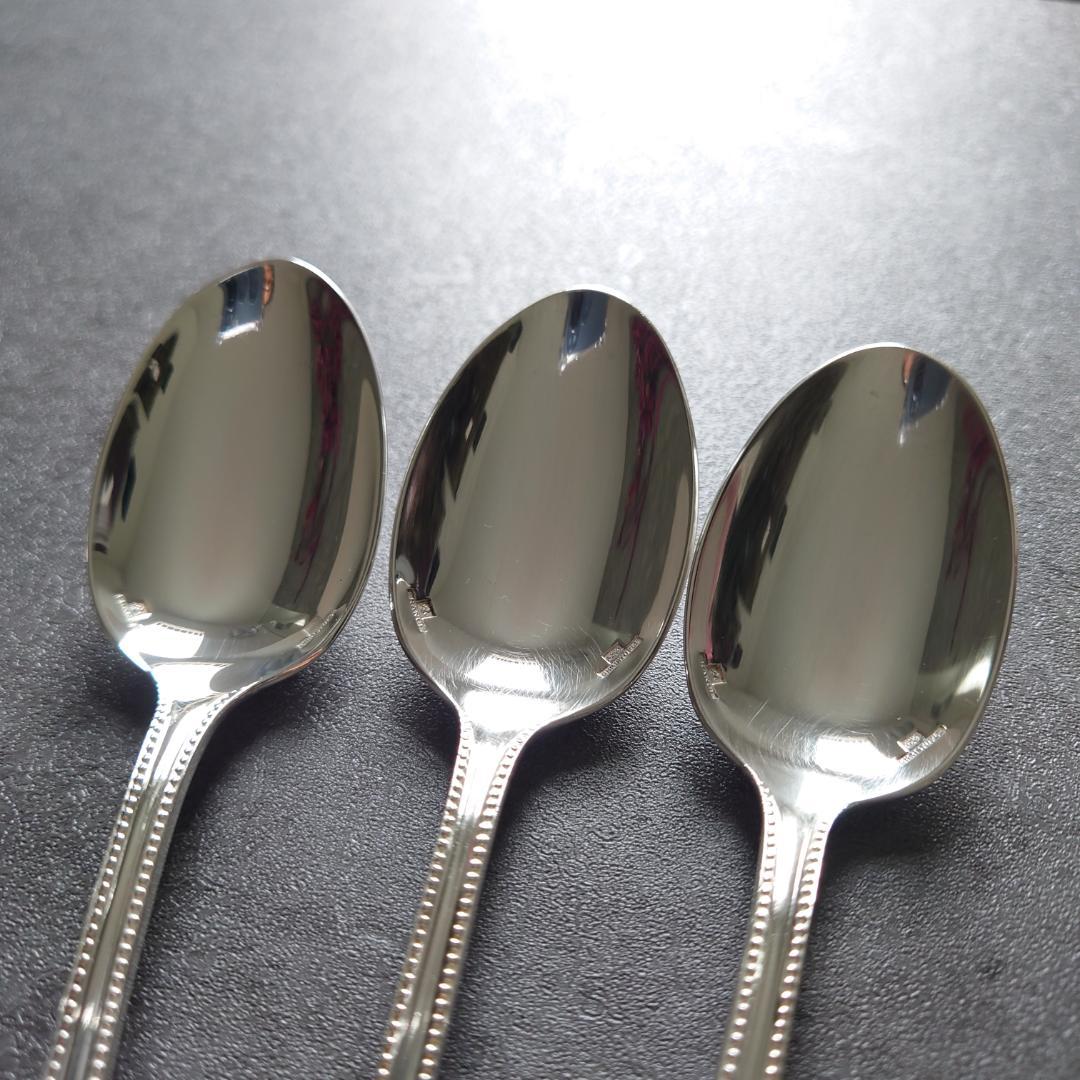 極希少 クリストフル パール ティースプーン 3点
