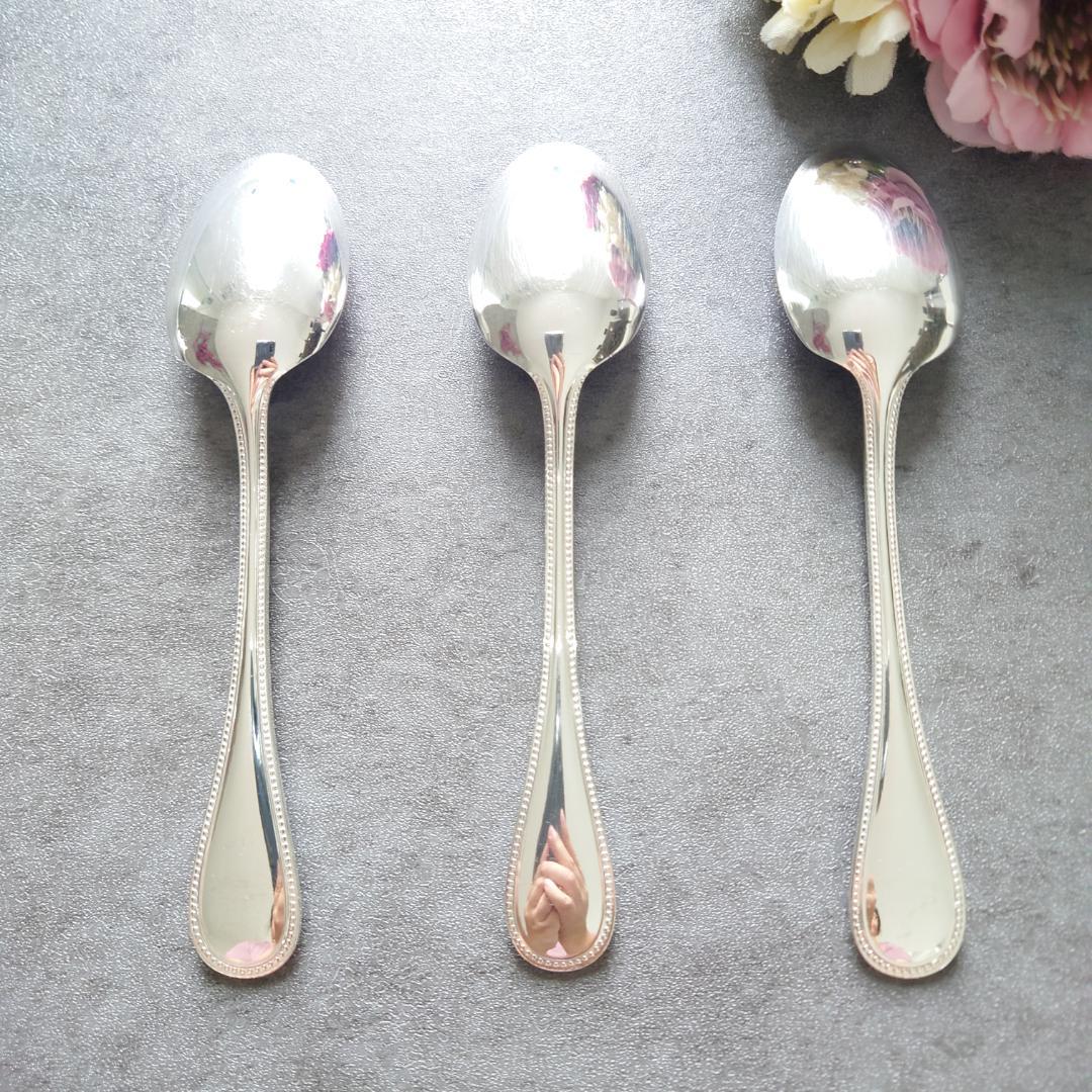 極希少 クリストフル パール ティースプーン 3点