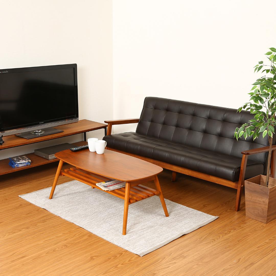 折りたたみセンターテーブル BR W100