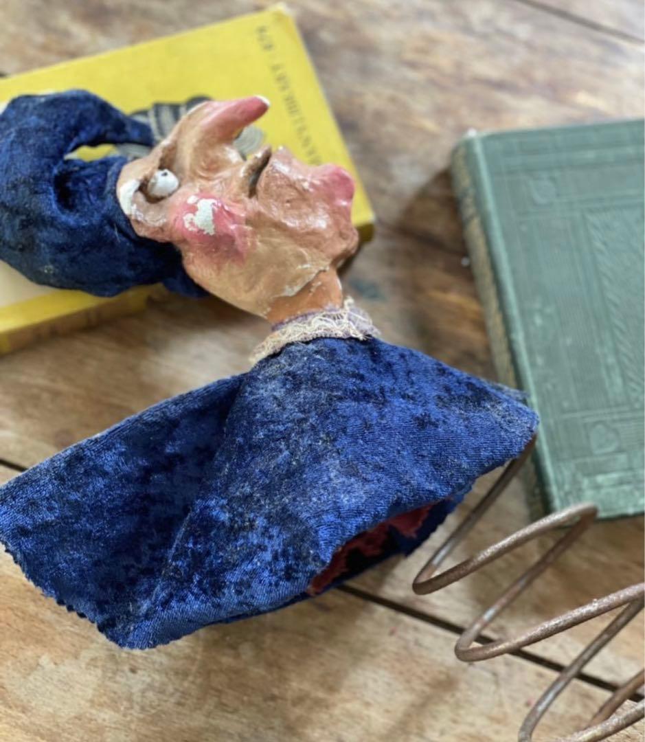 フランス　アンティーク　ピエロ　オブジェ　什器