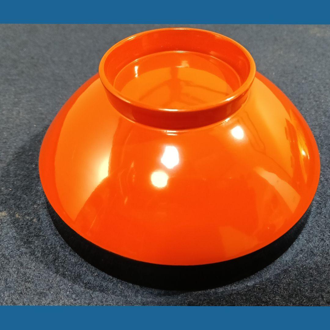 AM53 会津 朱椀 松鶴図 金蒔絵 縁金 五客 蓋付吸物椀