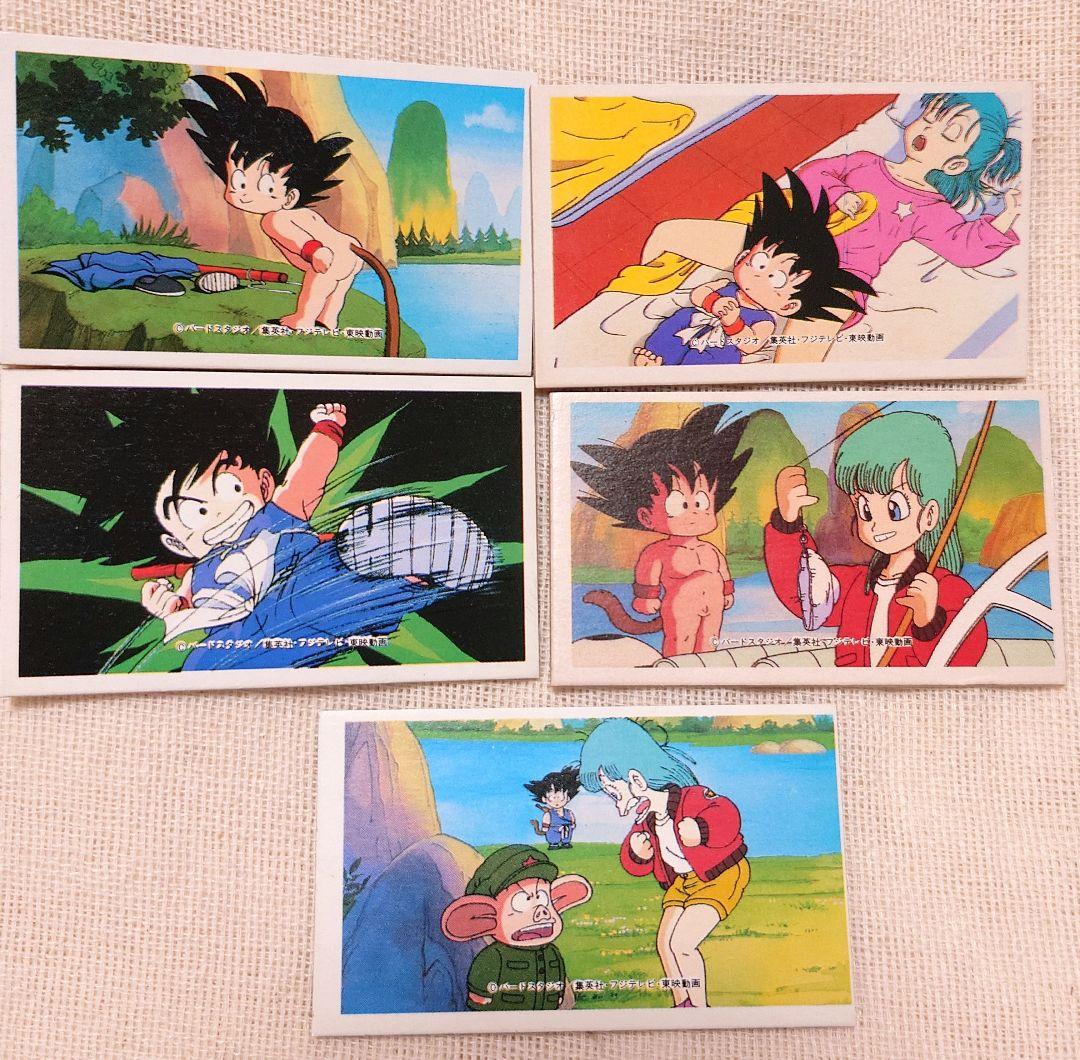 ドラゴンボール初期☆メンコ5枚セット【激レア】昭和レトロ - メルカリ