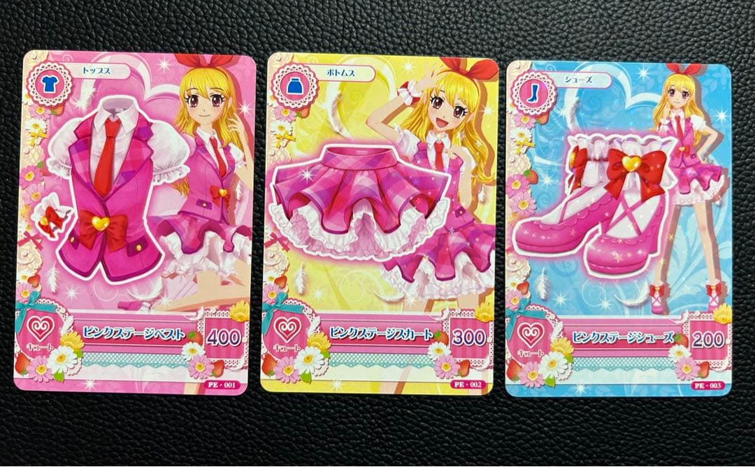 アイカツ 稼働前 ピンクステージ コーデ 星宮いちご 非売品 - メルカリ