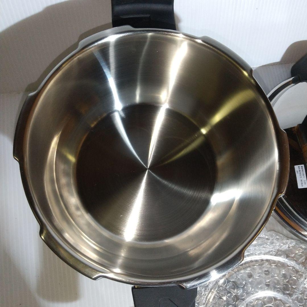 アルティアーノ 圧力鍋 新品 18-8 3.5L １台6役