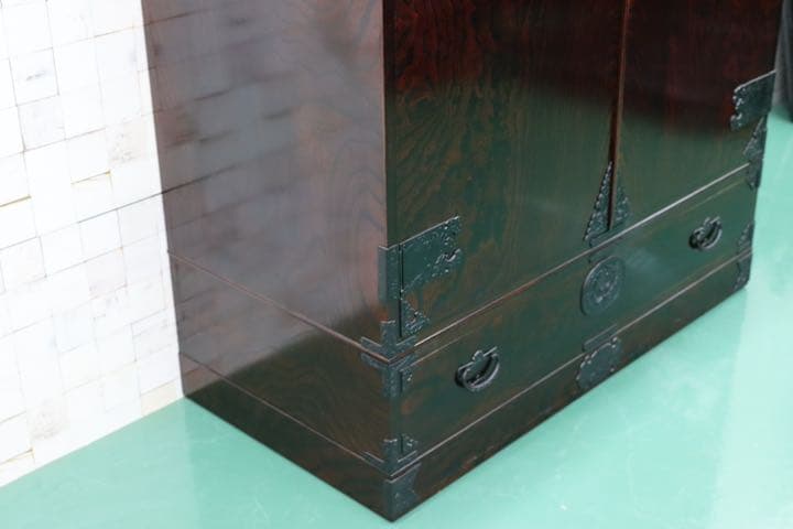 GMFT38○岩谷堂箪笥 最高級 ワードローブ 洋服箪笥 衣装箪笥 伝統工芸