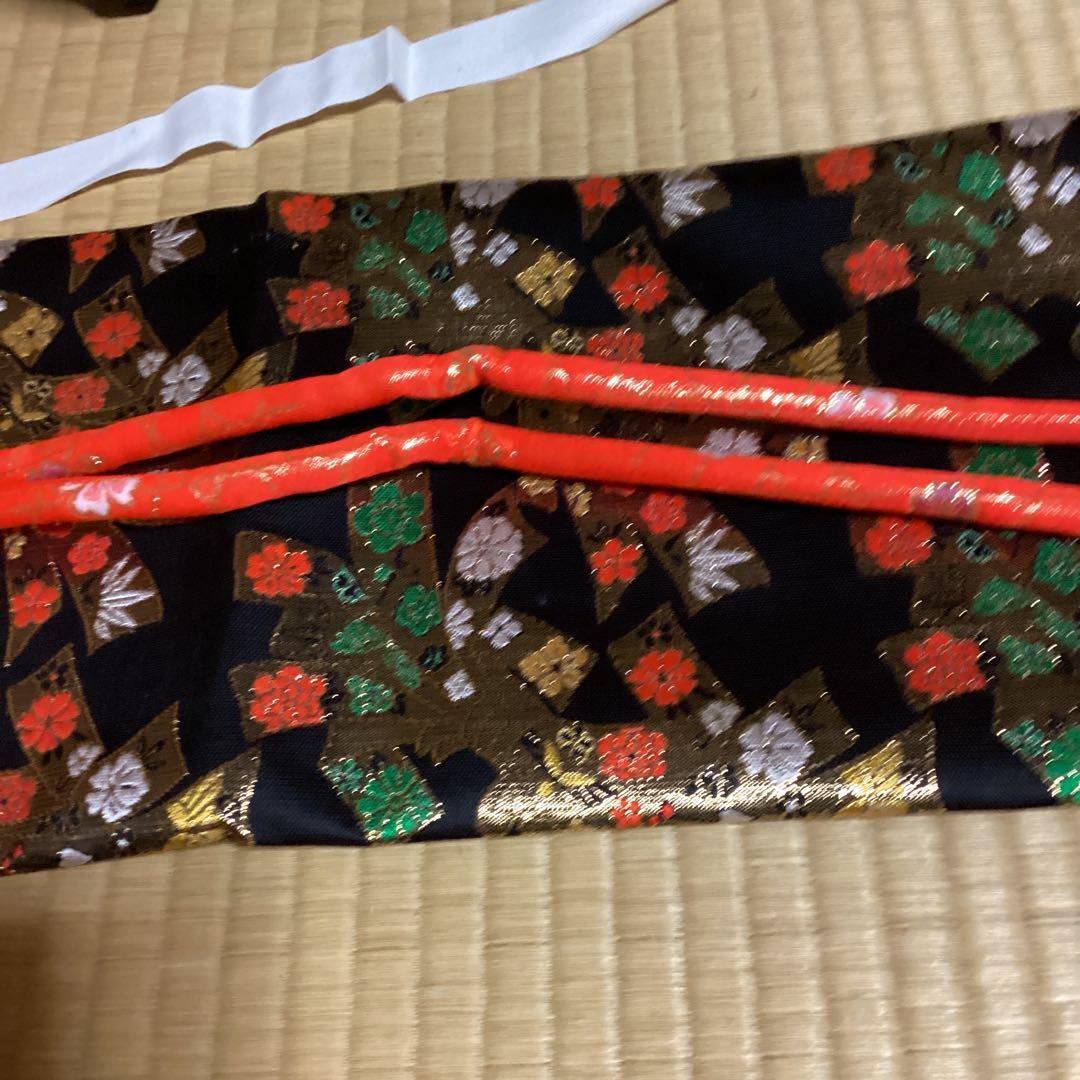 七五三七歳用フルセット　帯幅18センチ　草履21センチ