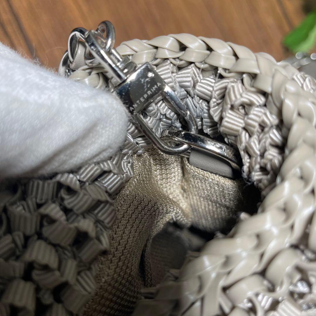 美品 アンテプリマ ルッケットG スモール チェーン ワイヤーバッグ