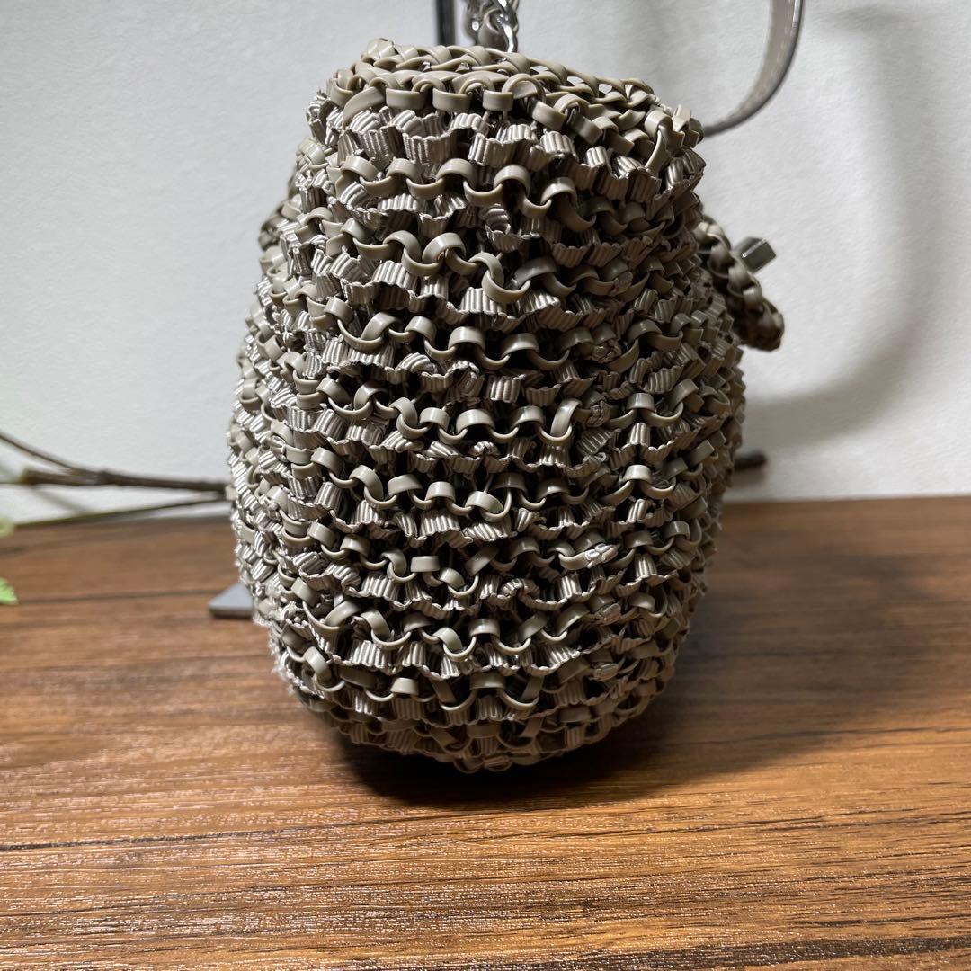 美品 アンテプリマ ルッケットG スモール チェーン ワイヤーバッグ