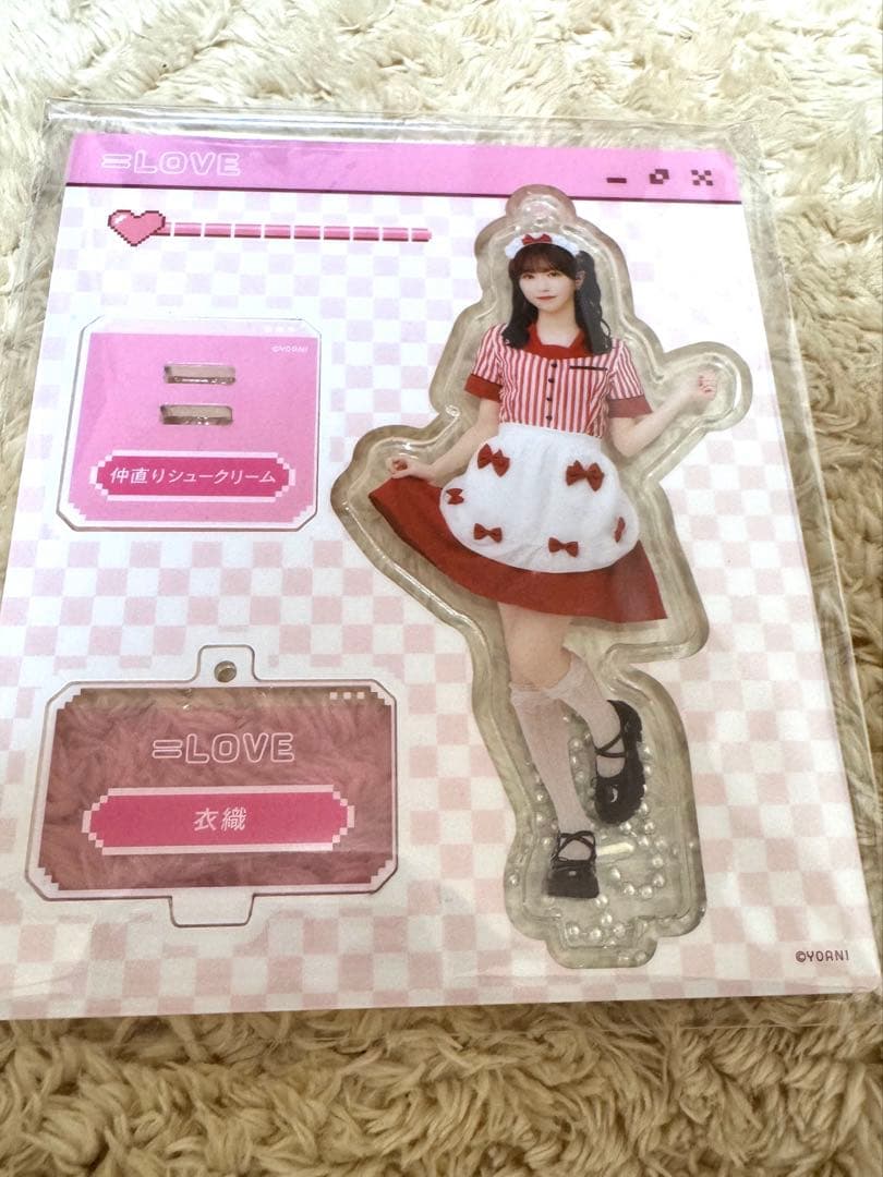 野口衣織 仲直りシュークリーム アクリルスタンド イコラブ - メルカリ