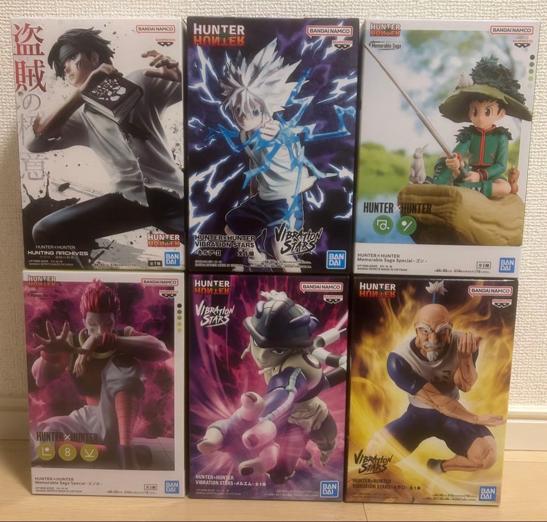 HUNTER×HUNTER プライズフィギュア　まとめ売り