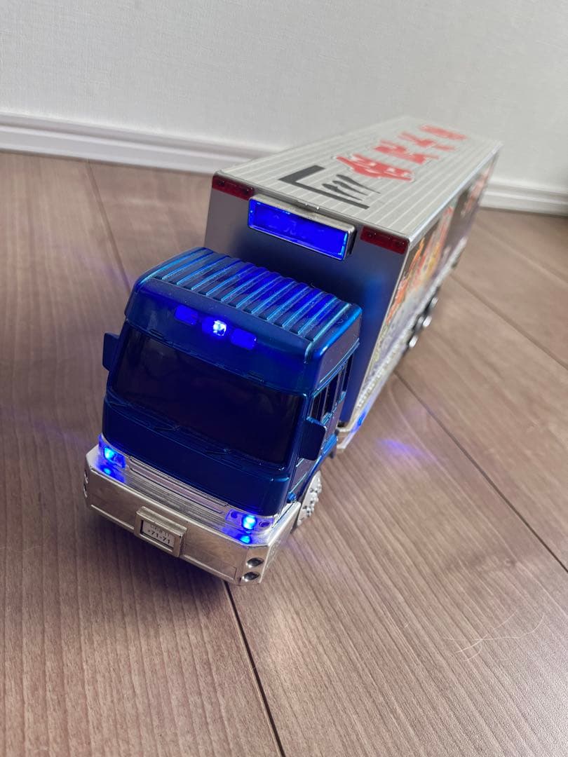 1番星 デコトラ模型 電飾付き 2台 アオシマ トラック野郎 ダンプ