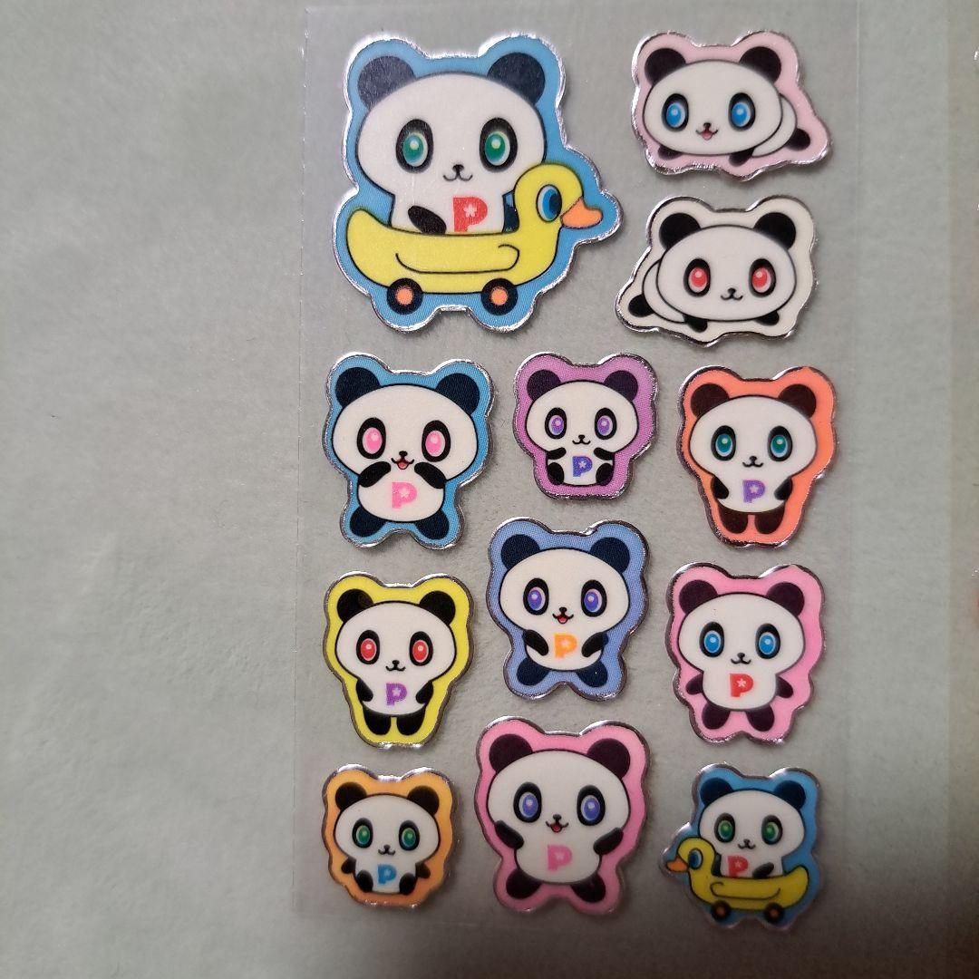 値下げ☆激レア☆使いかけ 平成レトロ パンダシール 2枚セット - メルカリ