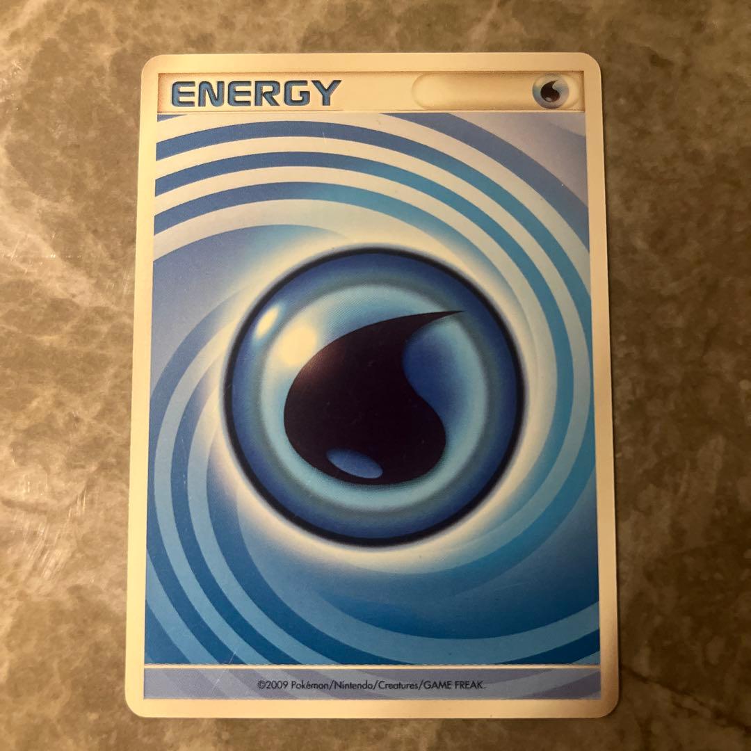 ポケモン エネルギーカード 水タイプ 2009年製 うずまき - メルカリ