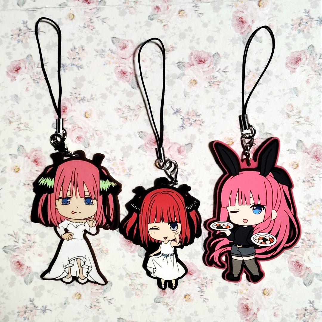 五等分の花嫁 中野二乃 セット 缶バッジ ラバスト 他 19点まとめ売り