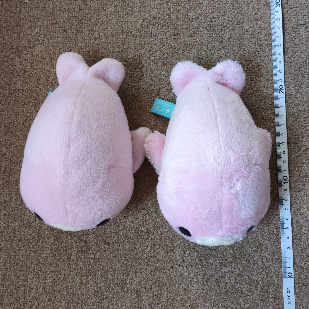 サンエックス まめゴマ ぬいぐるみ さくらゴマ ピンク 平成レトロ