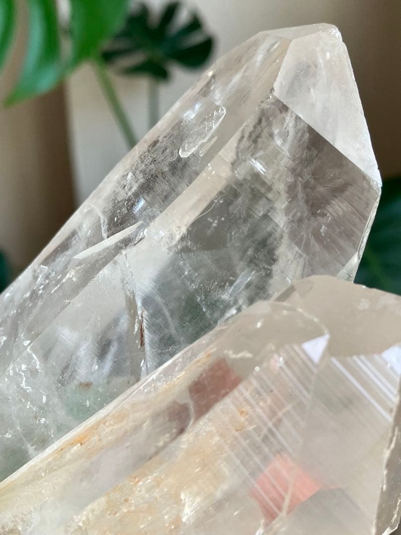 【レア!】ヒマラヤ水晶　サマディークォーツ　ファントム　ツイン