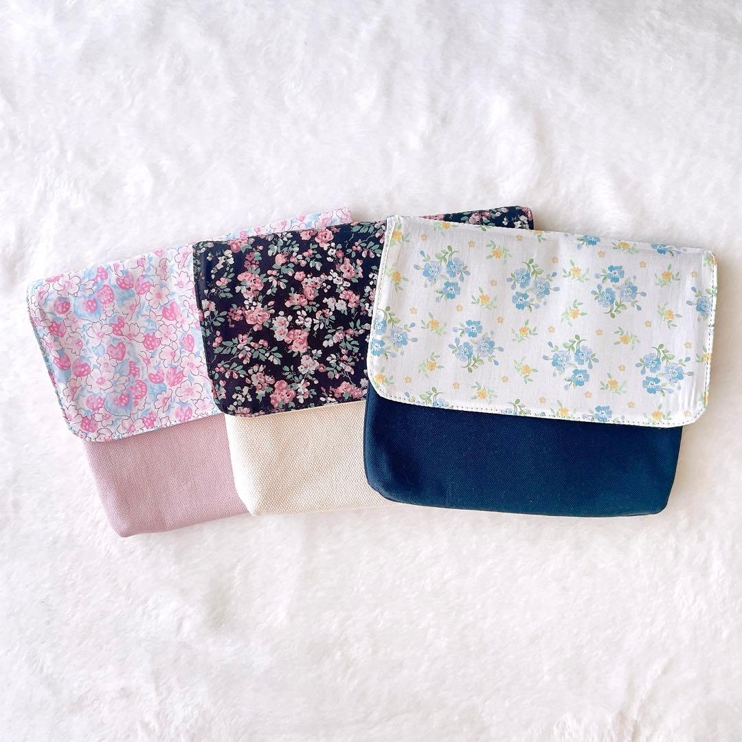 〈76〉ちぃ様　リバティ ハンドメイド レッスンバッグ 移動ポケット 入園 入学