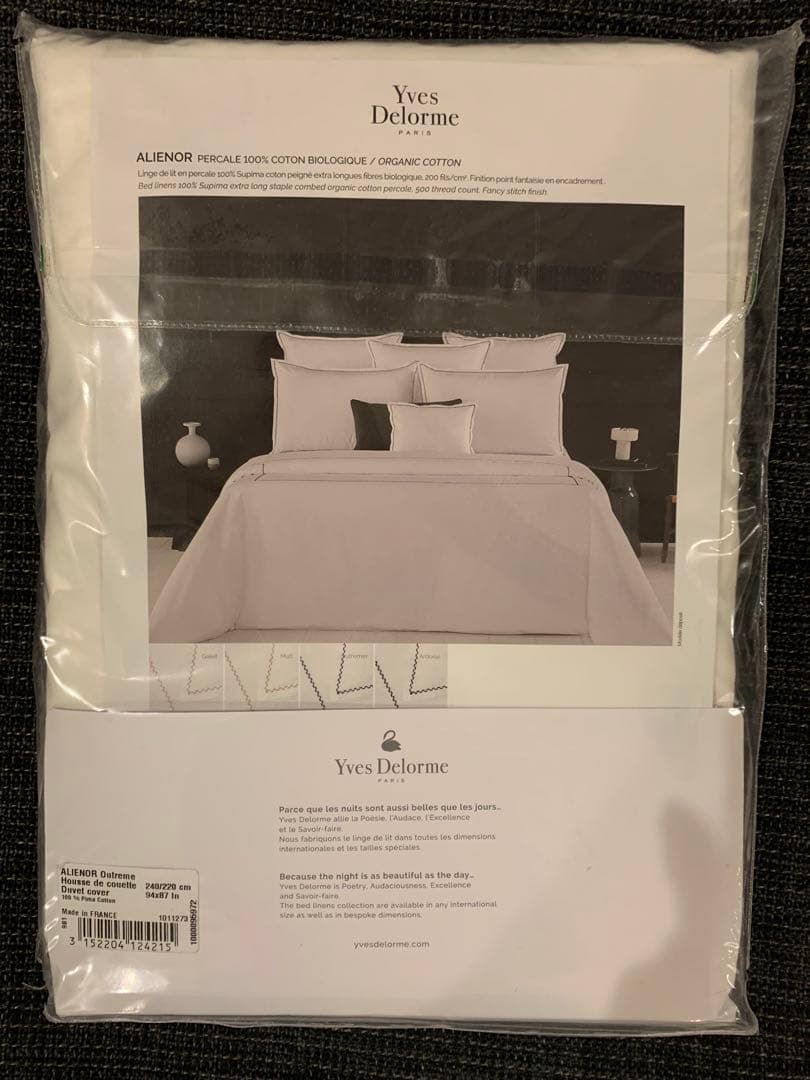 Yves Delorme Duvet Cover Alienor 掛布団カバー