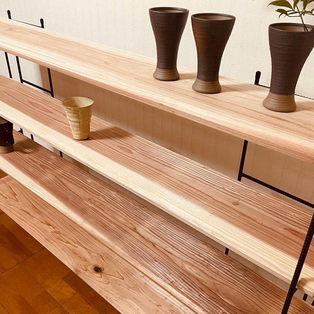 手作りアイアン家具 折り畳みラック アンティーク 西海岸インテリア 幅150cm