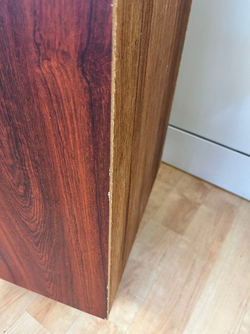 【昭和レトロ】サイドキャビネット　ガラスキャビネット　チェスト　アンティーク