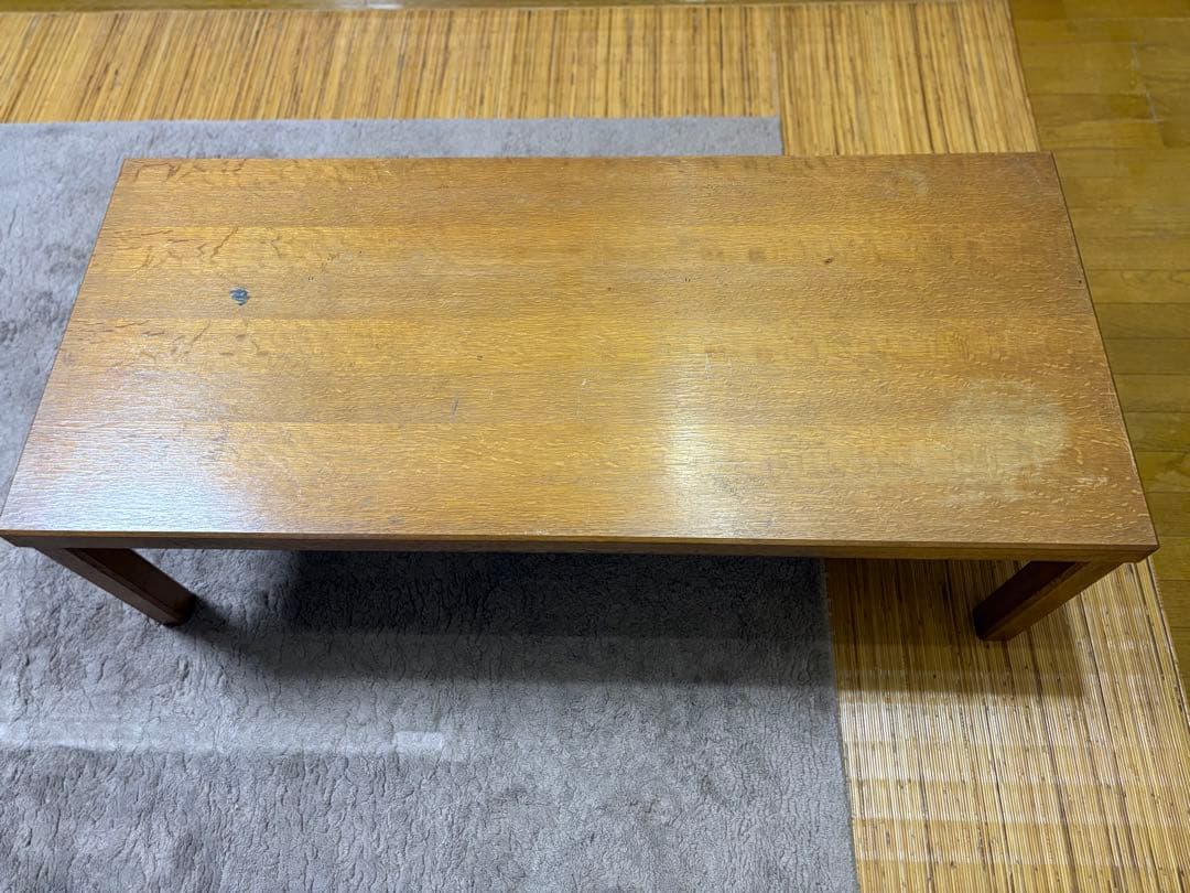 木製ローテーブル 座卓 135cm